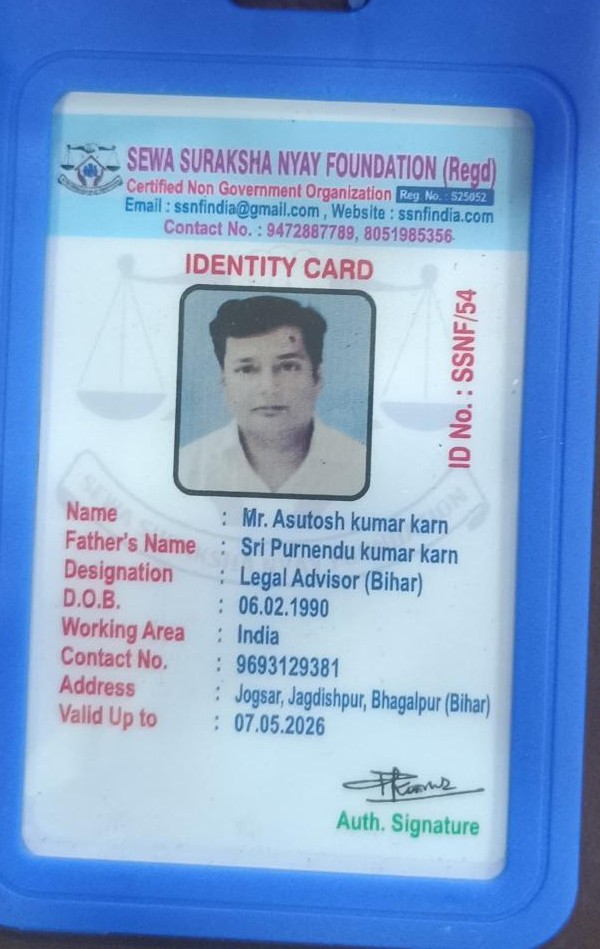 Mr. Asutosh Kumar Karan